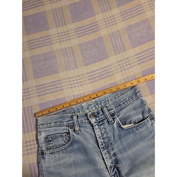 Vtg 70s Levis 505 0217 Single Stitch Red Tab Denim Jeans 29 x 31 Talon 42 80s - Picture 7 of 16